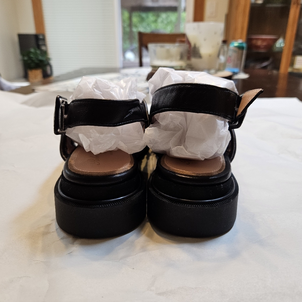 Robert Clergerie Paris Mule Black Leather Slingback Sandals Size 8 - Picture 11 of 14